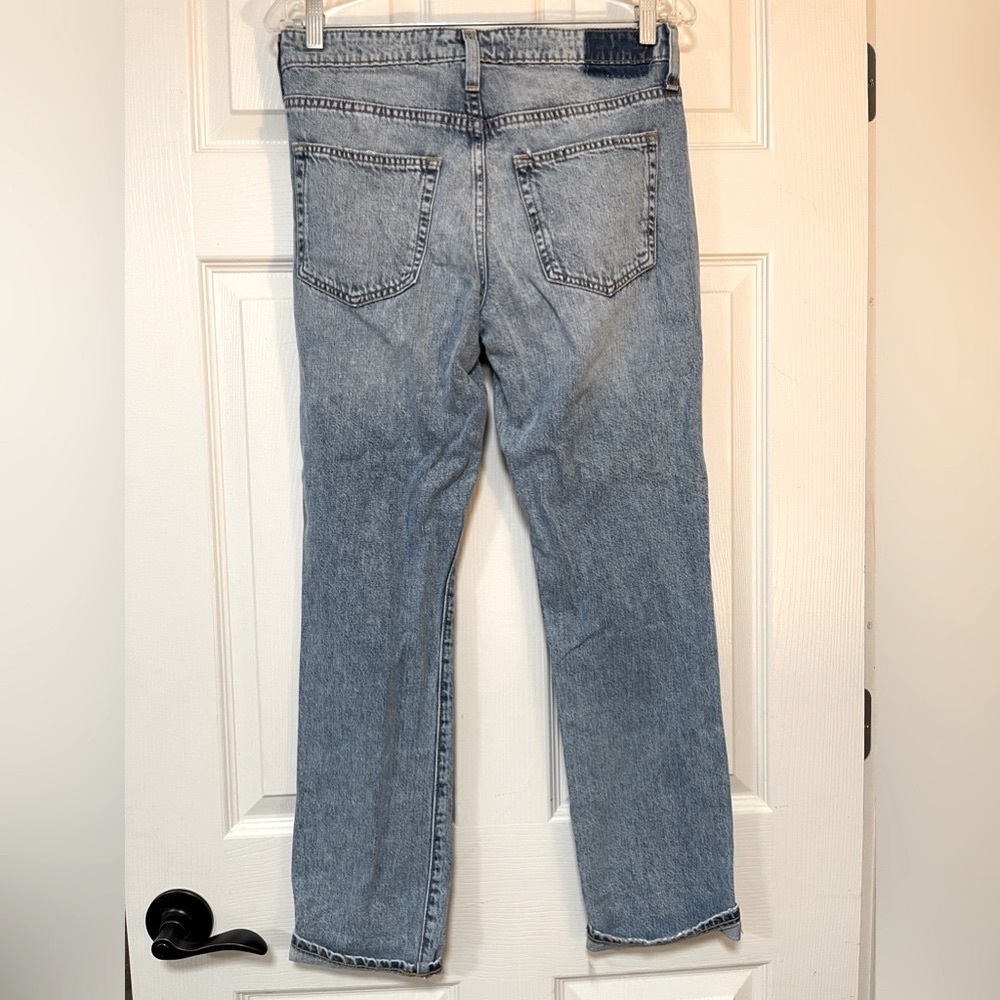 NWT: AERO BOYFRIEND Real Original Denim Distressed Jeans size 2 - Picture 6 of 7